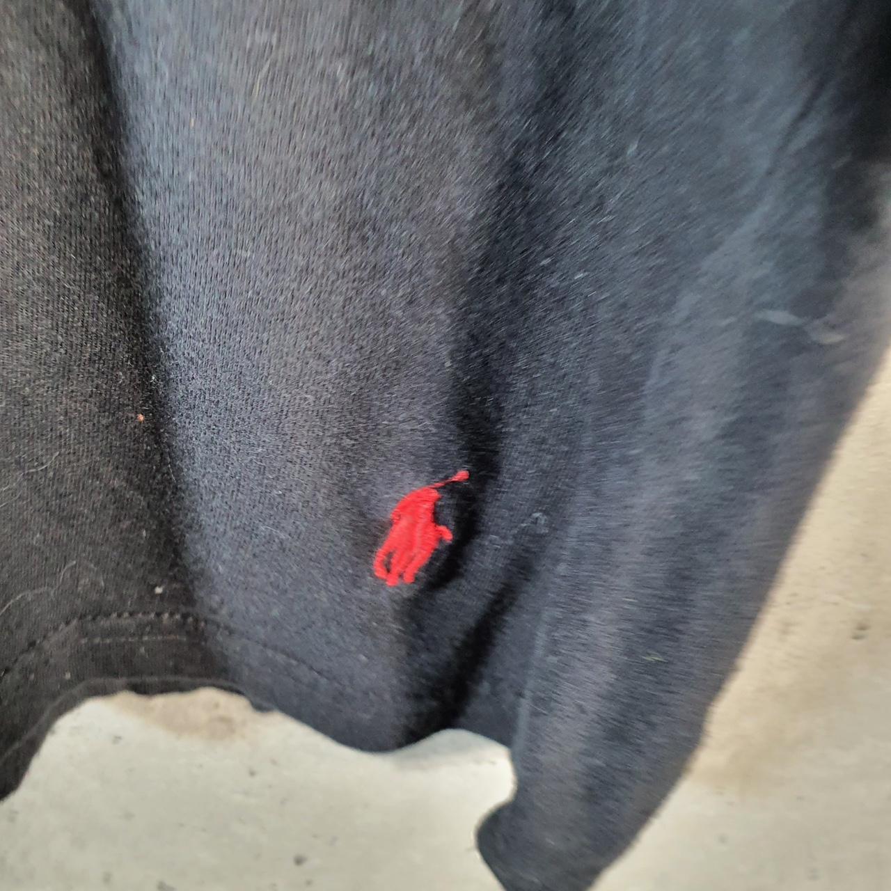 Vintage Ralph Lauren Polo Sport T Shirt Men’s XL Black  Classic Fit Embroidered Pony C8719