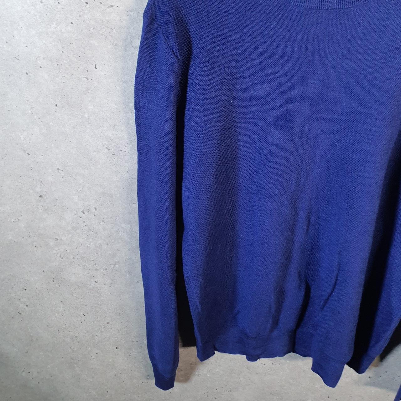 Vintage Ralph Lauren Polo Sweatshirt Men’s Medium Blue Cotton Pullover