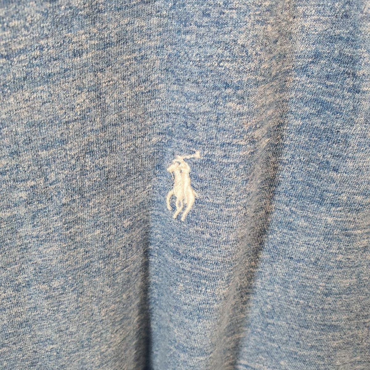 Vintage Ralph Lauren Polo T Shirt Men’s Medium Blue Embroidered Classic Fit Pony C9074