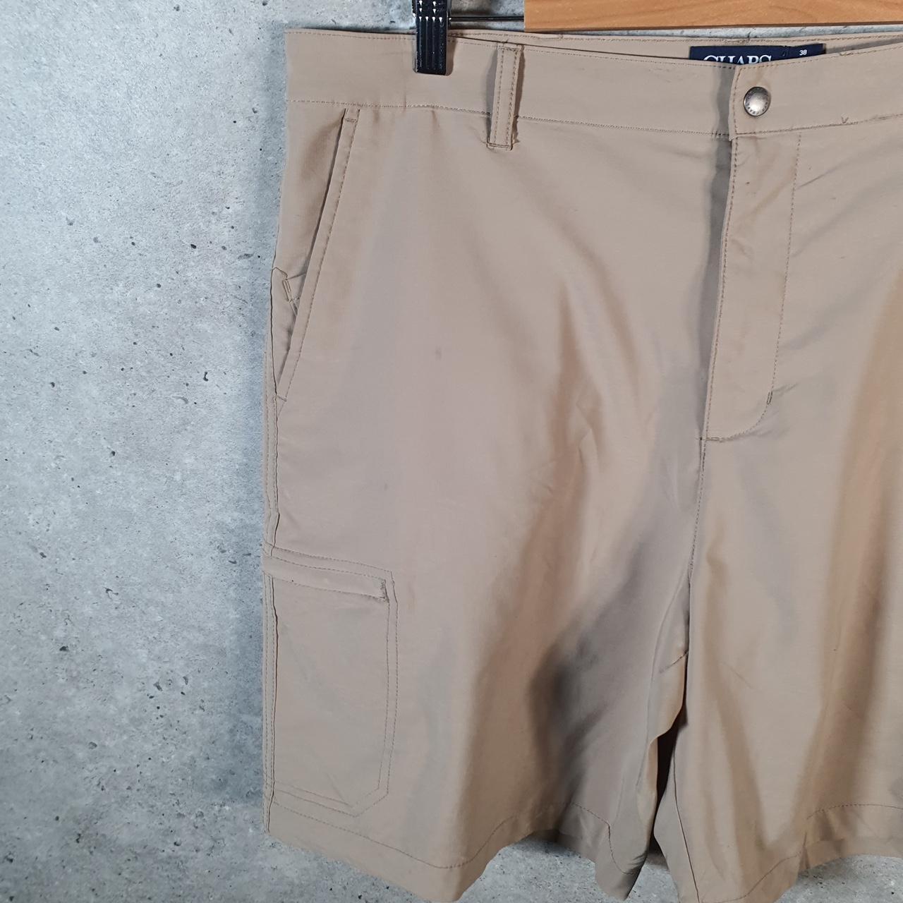 Vintage Chaps Ralph Lauren Chino Shorts Jorts Cargo Men’s W38 Brown Baggy Cotton