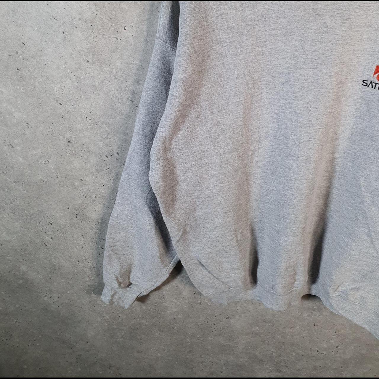 Vintage Lee Heavyweight Sweatshirt Men’s Large Grey USA Pullover Saturn Pullover