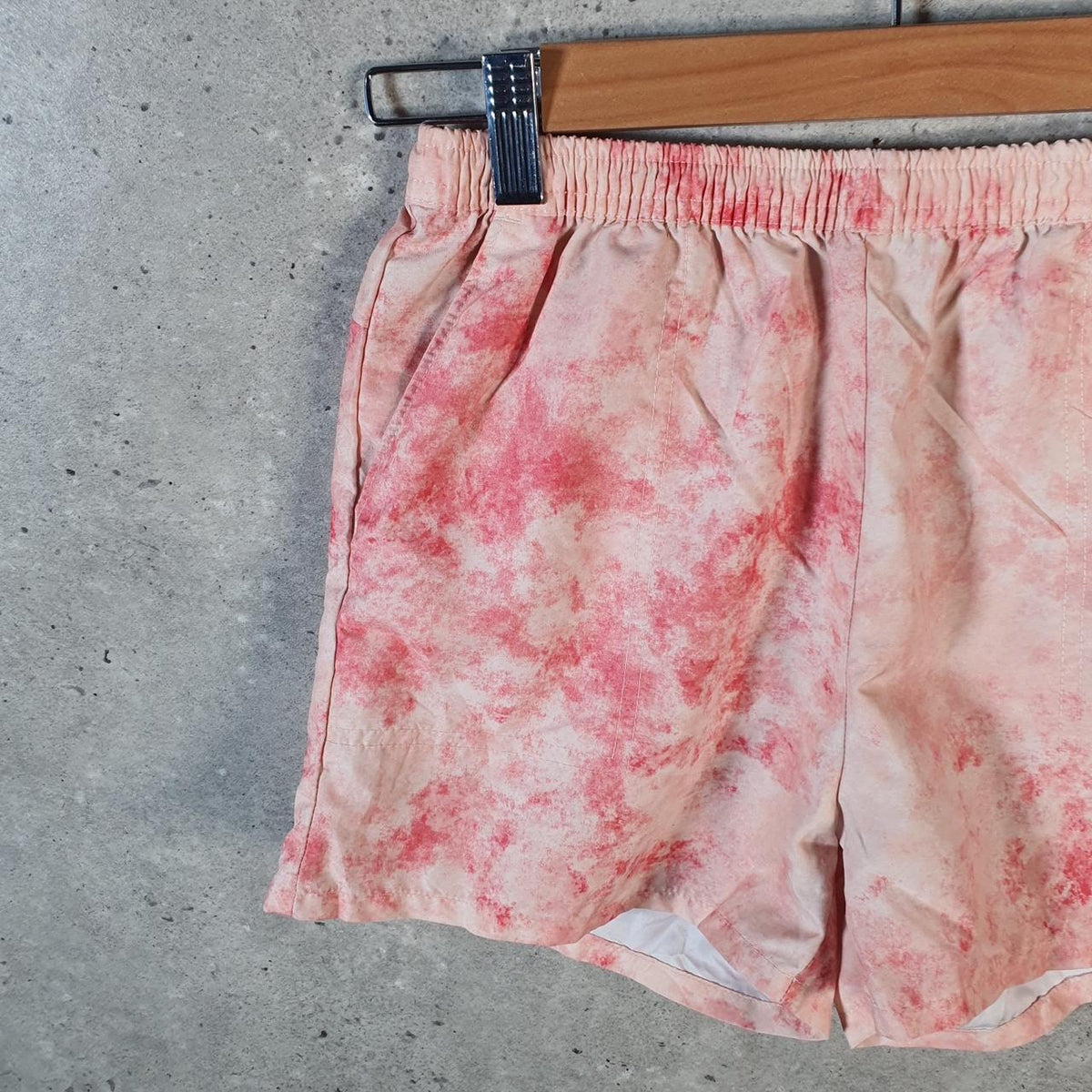 Vintage The North Face TNF Shorts Jorts Chino Cargo Girls Large Pink Baggy Cotton