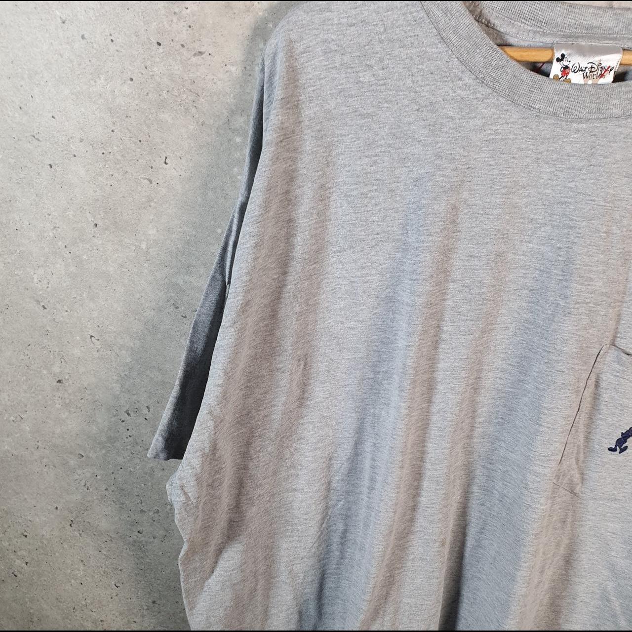 Vintage Disney Land Mickey Mouse T Shirt Men’s 2XL Grey Graphic Cartoon