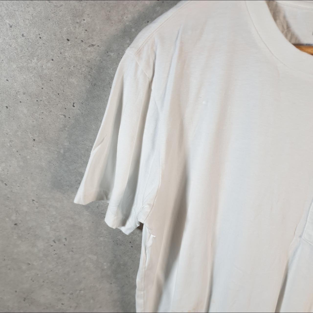 Vintage Gap T Shirt Men’s Medium White Standard Fit Casual Blank