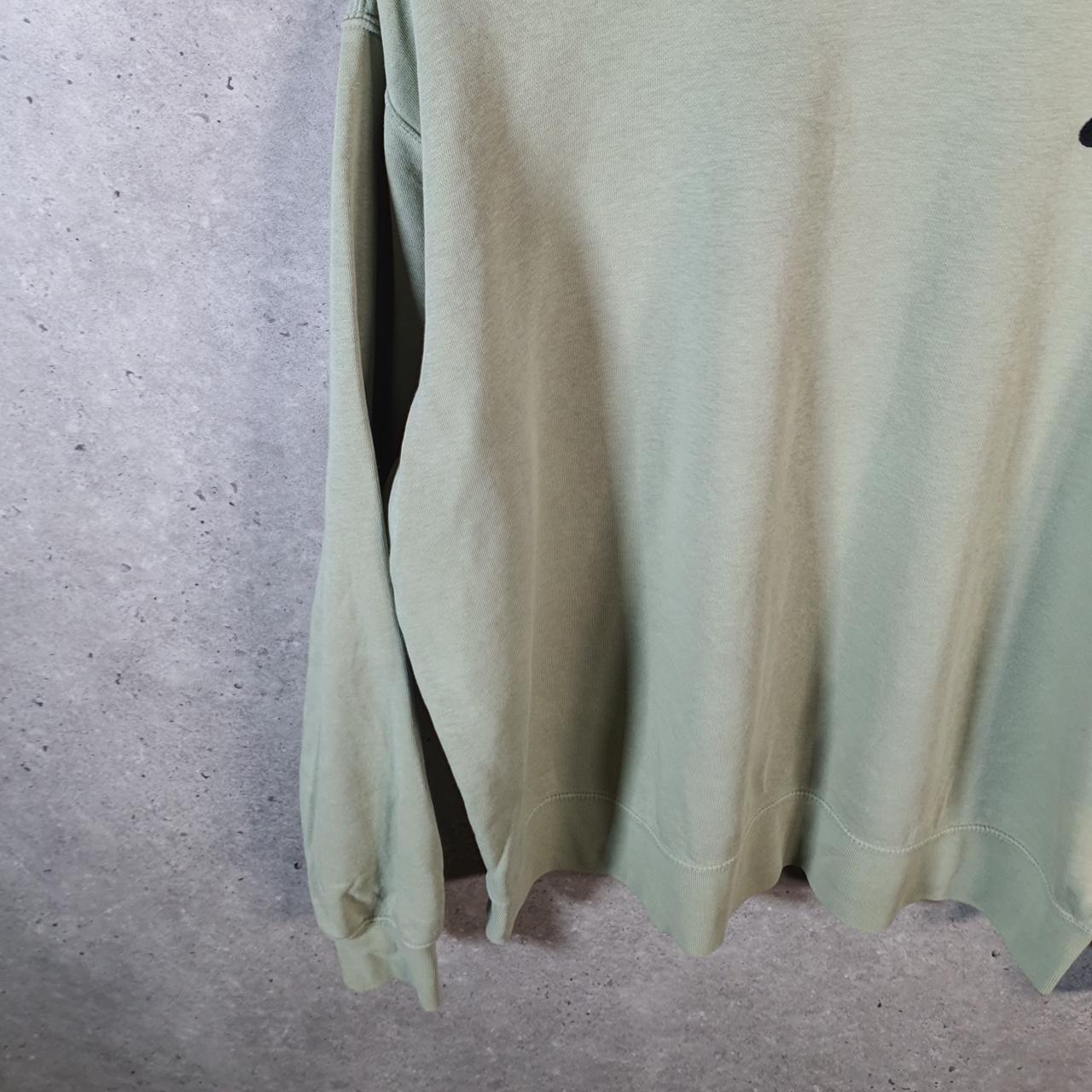 Vintage Nike Club Embroidered Sweatshirt Men’s Large Green Swoosh Y2K Pullover Logo