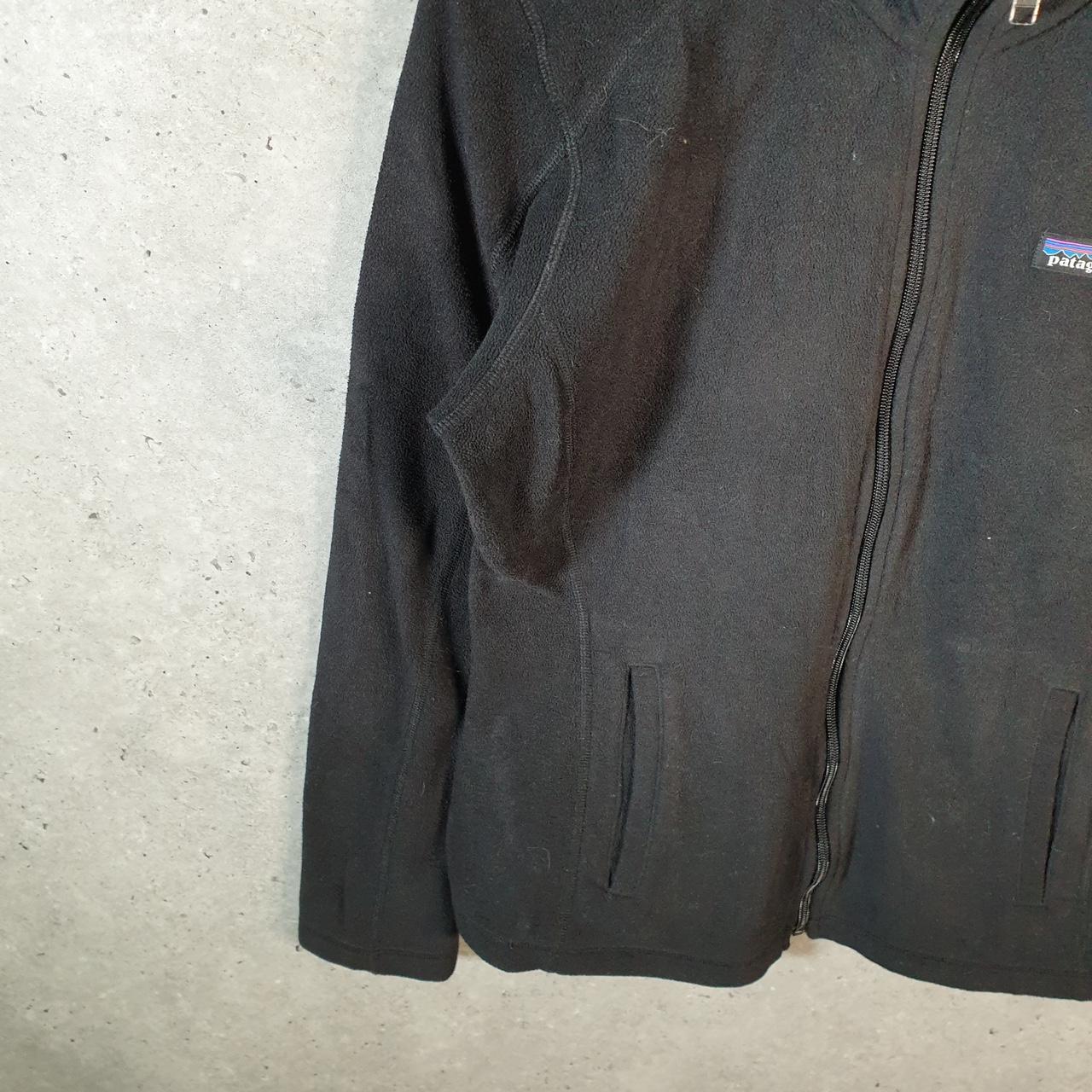 Vintage Patagonia Better Sweater Full Zip Fleece Sweatshirt Womens Medium Black