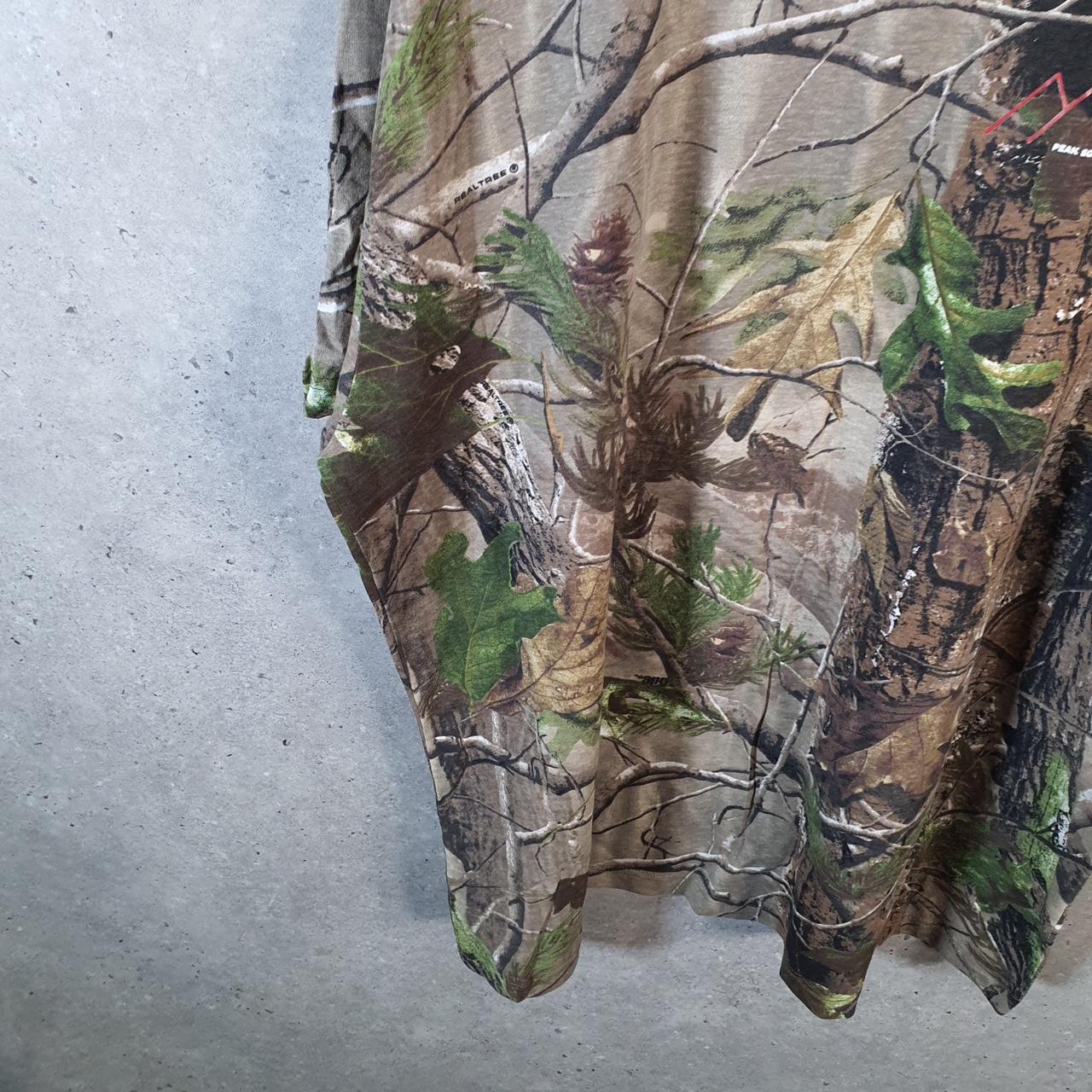 Vintage Code Five RealTree Camoflauge T Shirt Mens 2XL Camo Short Sleeve
