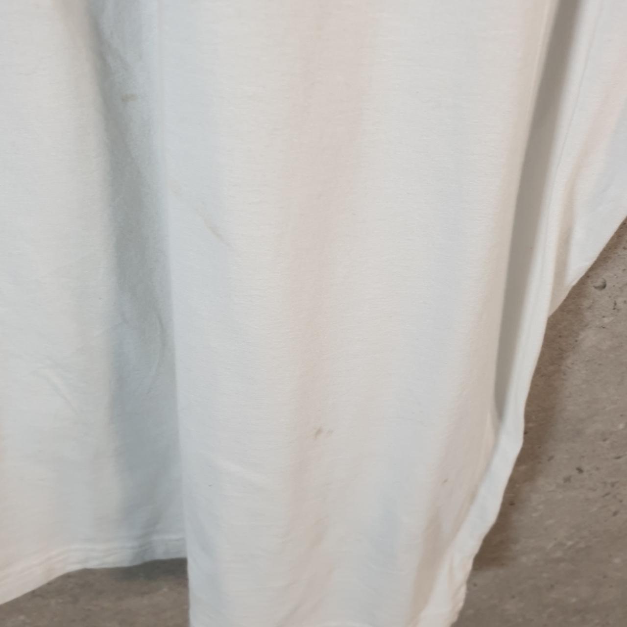 Vintage Adidas Splash Time T Shirt Men’s XL White Three Stripes Logo Athletic