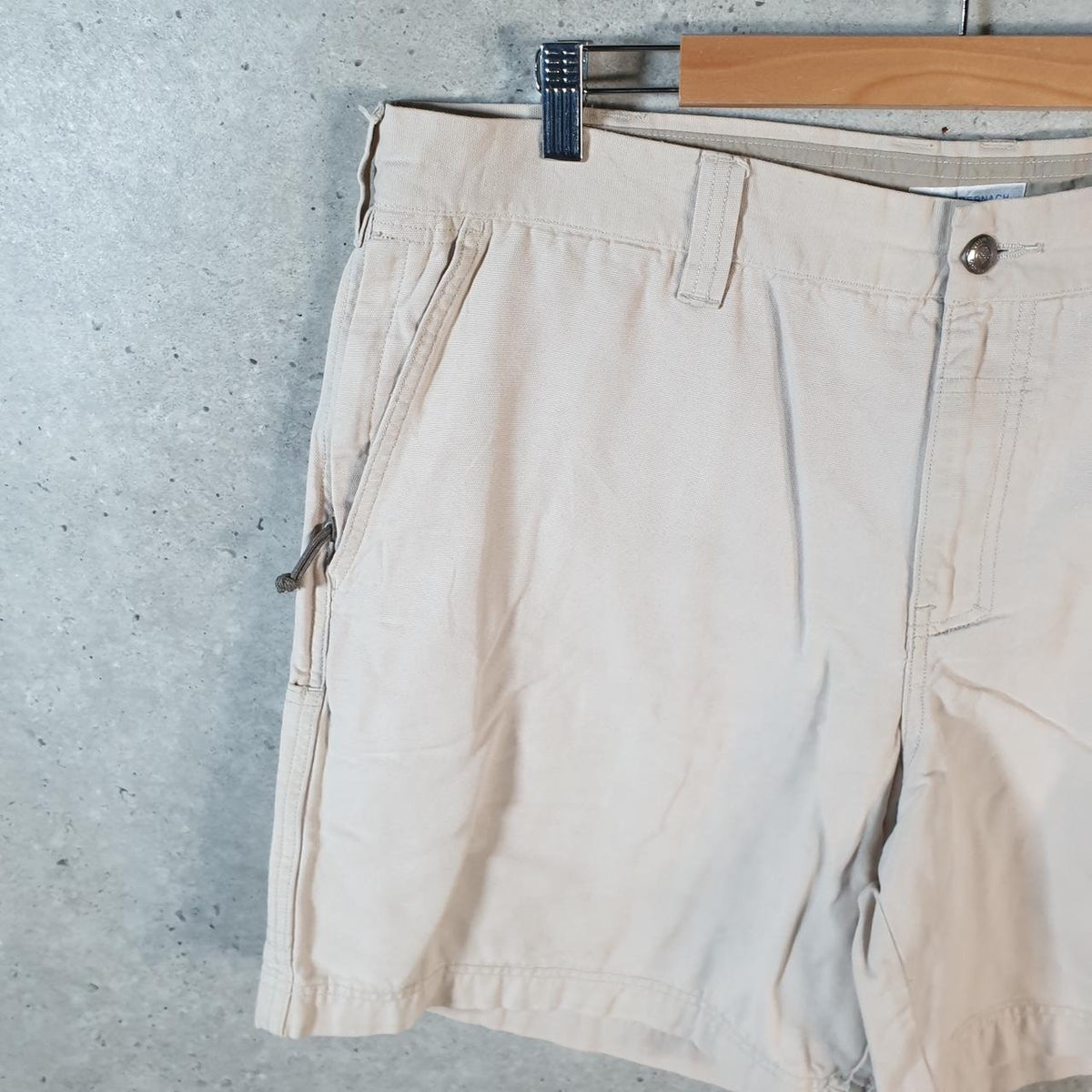 Vintage Columbia Carpenter Shorts Jorts Cargo Men’s W38 Brown Athletic Hiking Baggy
