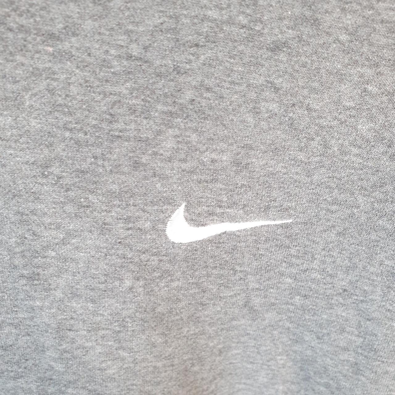 Vintage Nike Club Embroidered Hoodie Men’s Medium Grey Swoosh Y2K Pullover