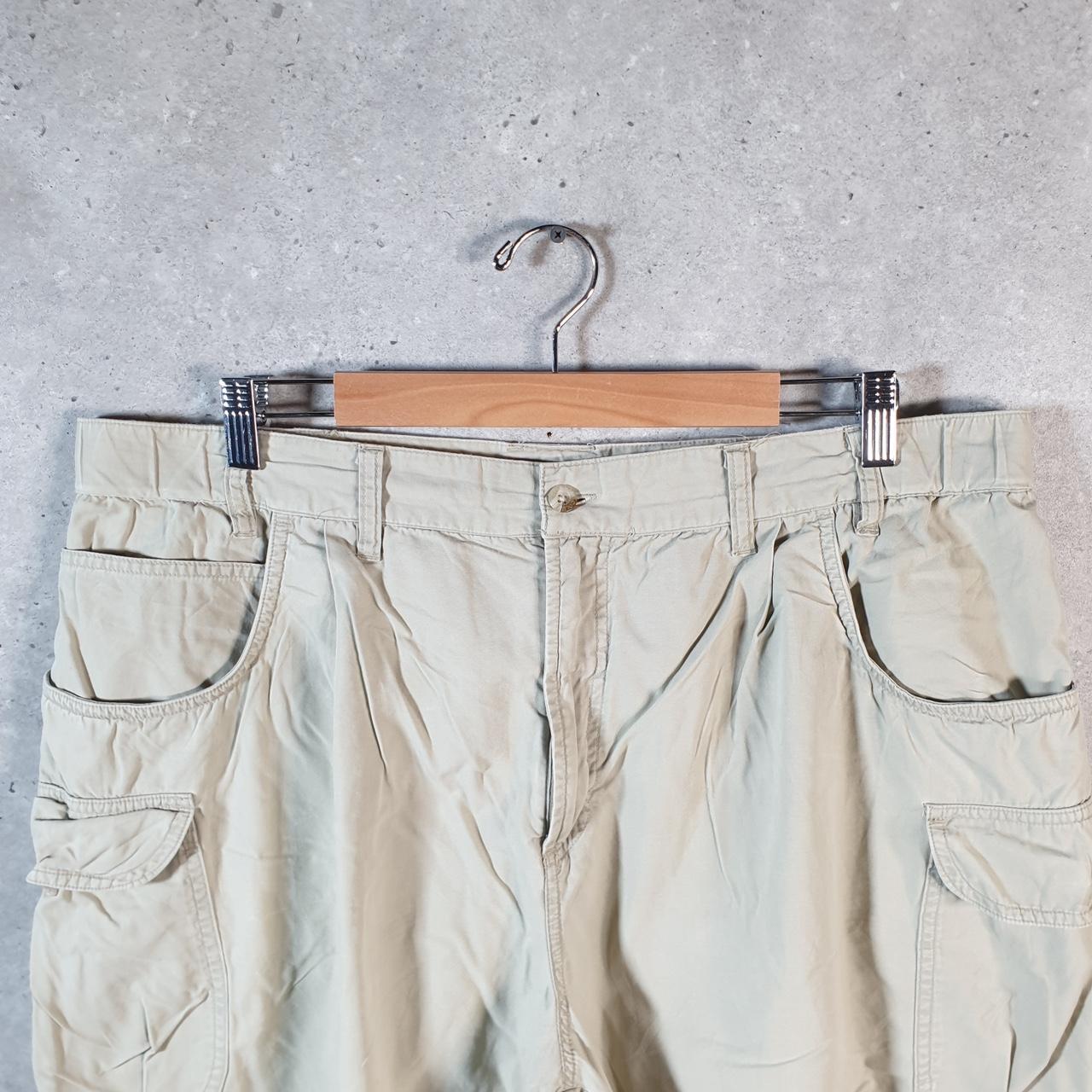 Vintage Columbia Carpenter Shorts Jorts Cargo Men’s W40 Brown Athletic Hiking Baggy