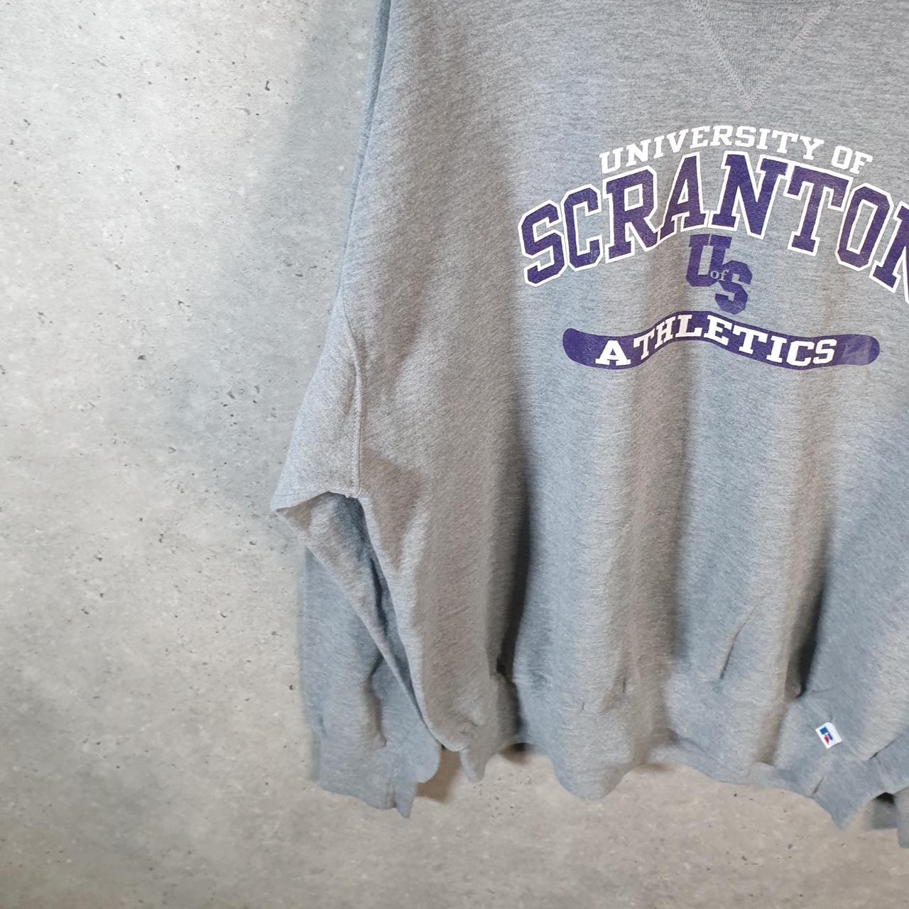 Vintage Russell Athletic Scranton Uni Athletics USA Sweatshirt Men’s XL Grey Pullover