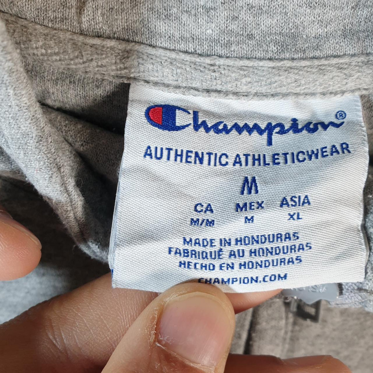 Vintage Champion 1/4 Zip Sweatshirt Men’s Medium Grey USA Pullover Santa Clara Uni Mom