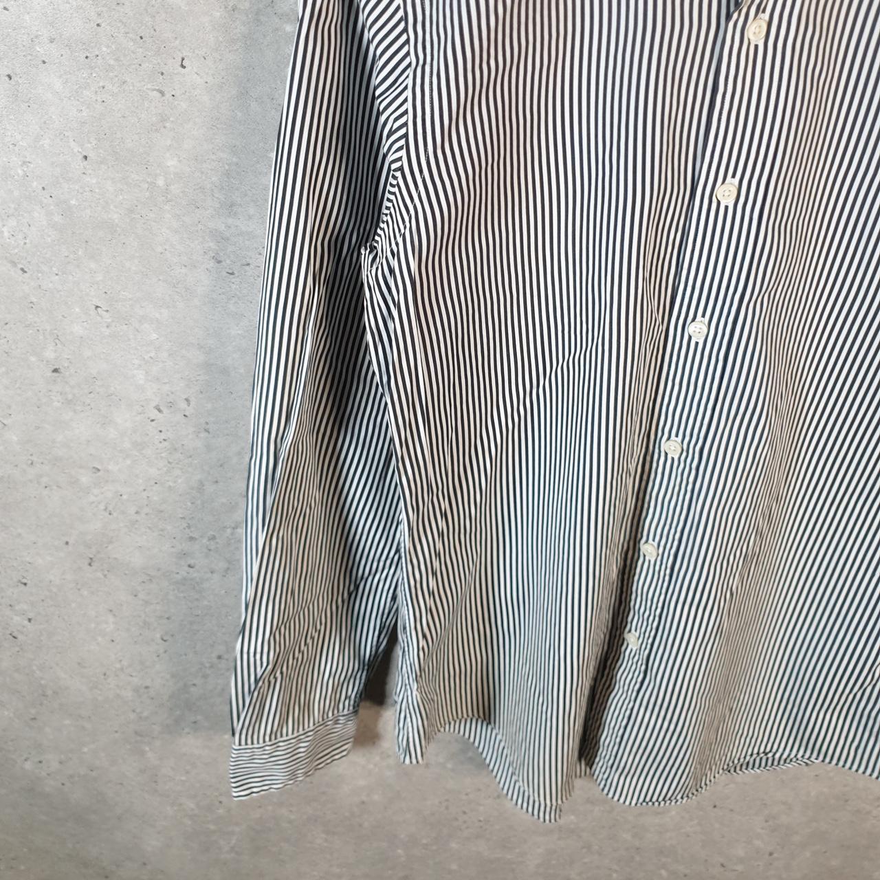 Vintage Ralph Lauren Button Down Shirt Men’s Small Custom Fit Striped Pony Cotton