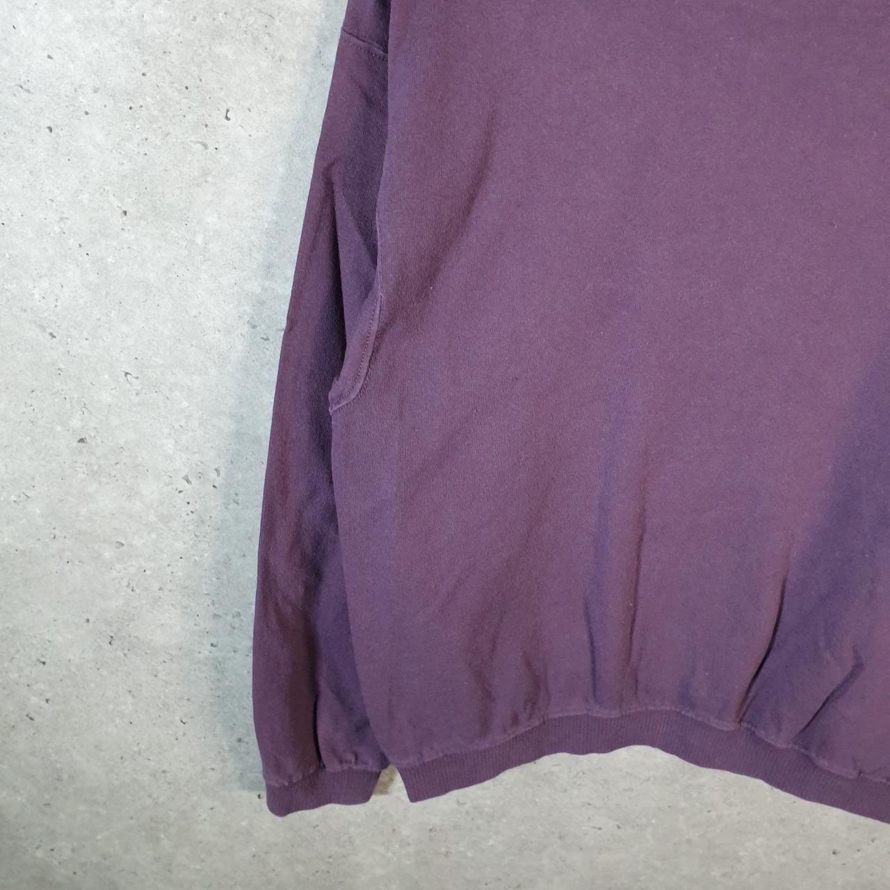 Vintage Lee Premium Jersey Sweatshirt Men’s Medium Purple Baggy Blank