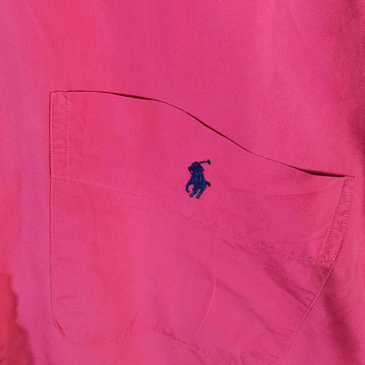 Vintage Ralph Lauren Button Down Shirt Men’s Small Red Blake Fit Cotton Pony