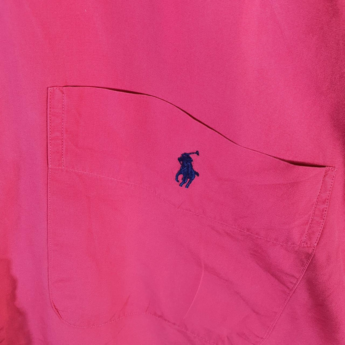 Vintage Ralph Lauren Button Down Shirt Men’s Small Red Blake Fit Cotton Pony