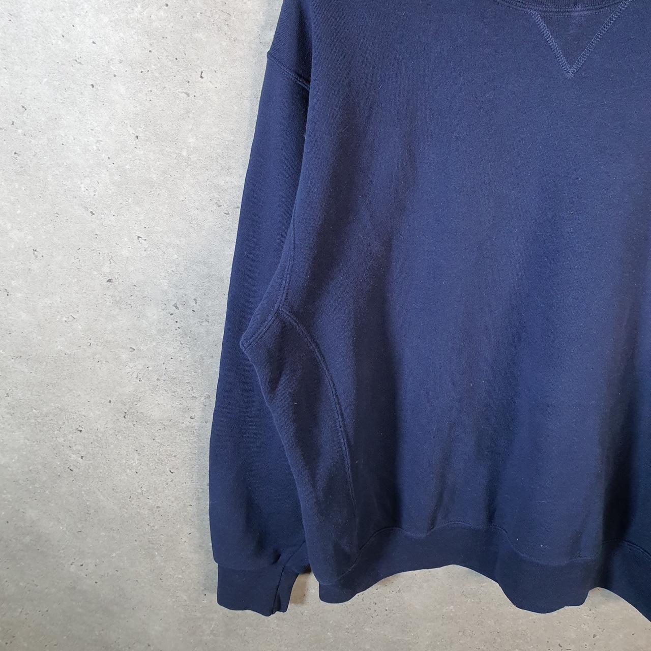 Vintage Russell Athletic Better Together Blank Sweatshirt Men’s XL Navy Blue Pullover