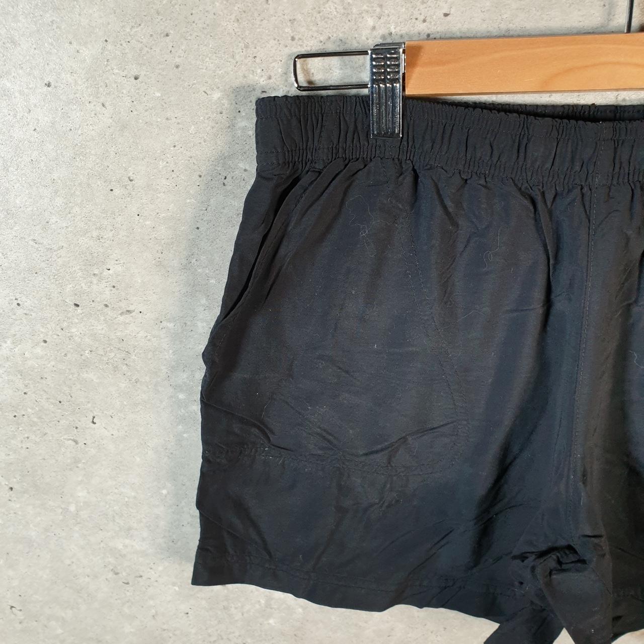 Vintage Columbia Performance Fishing Gear Shorts Womens Small Black Athletic Hiking