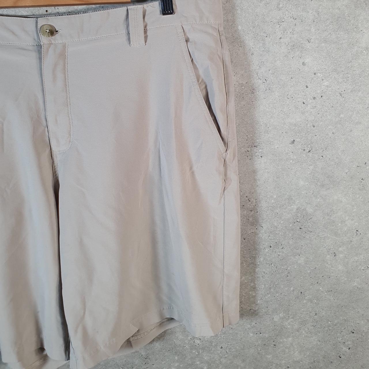 Vintage Columbia Carpenter Shorts Jorts Cargo Men’s W40 Brown Athletic Hiking Fishing Gear A4463