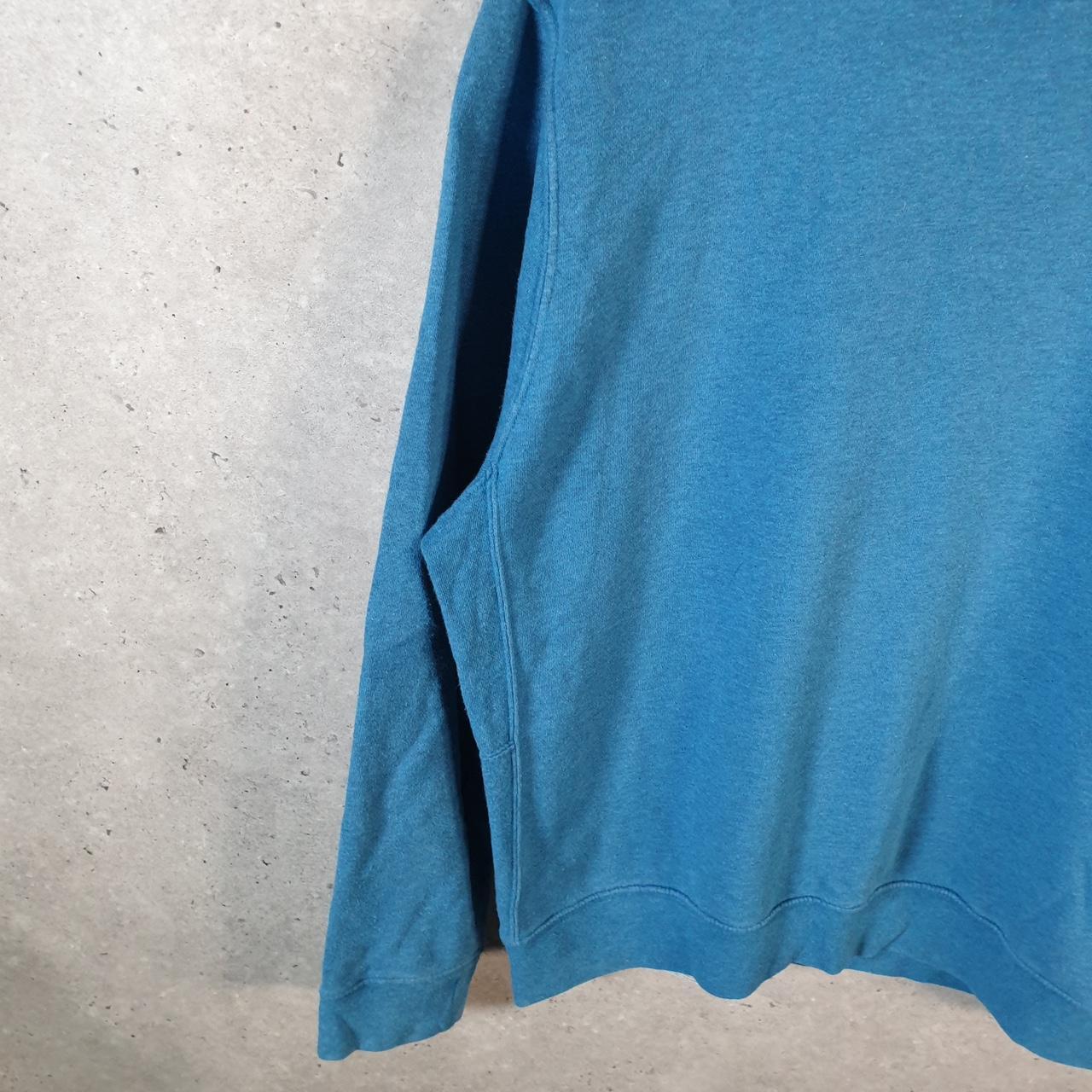 Vintage Nike Club Embroidered Sweatshirt Men’s Medium Blue Swoosh Y2K Pullover