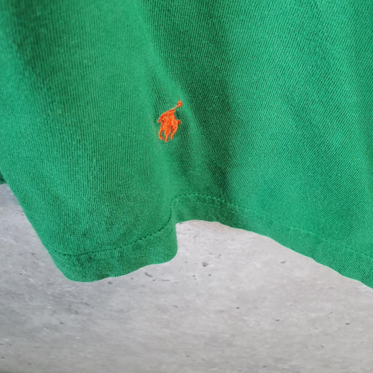 Vintage Ralph Lauren Polo Sport T Shirt Men’s XL Green Classic Fit Embroidered Pony C8646