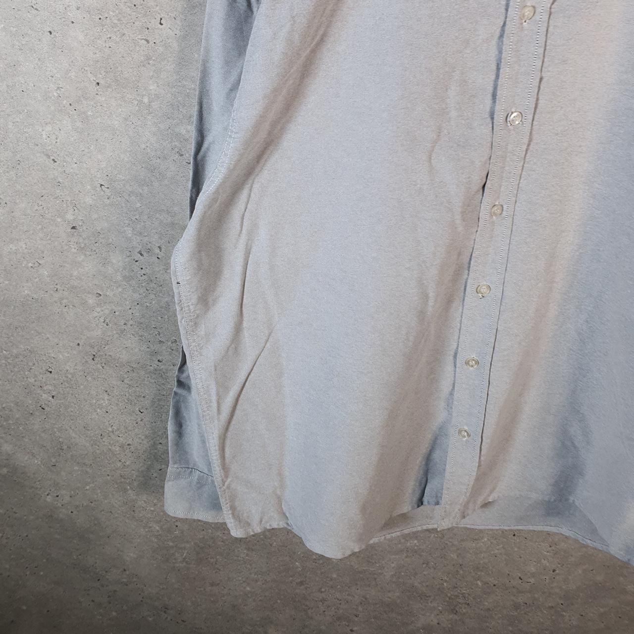 Vintage Ralph Lauren Button Down Shirt Men’s XL Grey Blaire Fit Pony Cotton