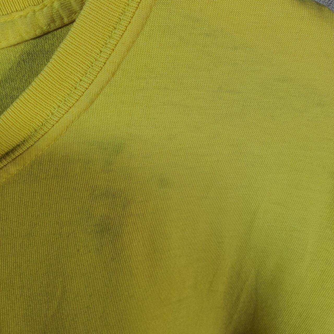 Vintage Ralph Lauren Polo T Shirt Men’s XL Yellow Embroidered Classic Fit Pony C9078