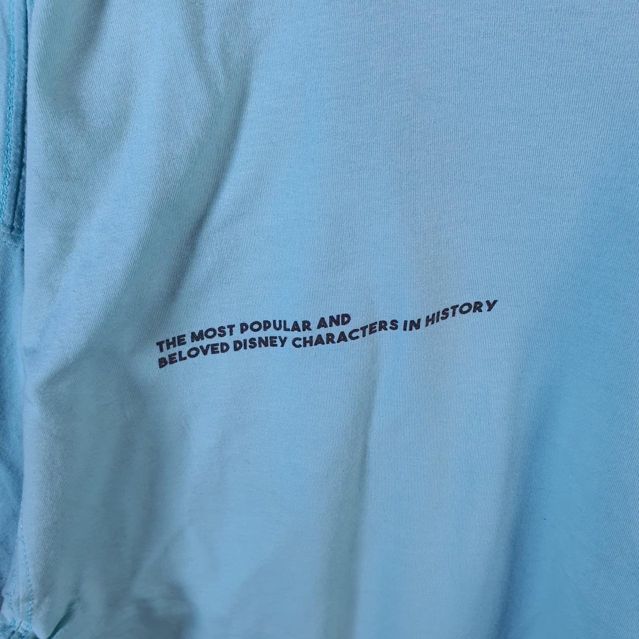 Vintage Disney Land Mickey Mouse T Shirt Men’s Large Blue Logo Graphic Cartoon