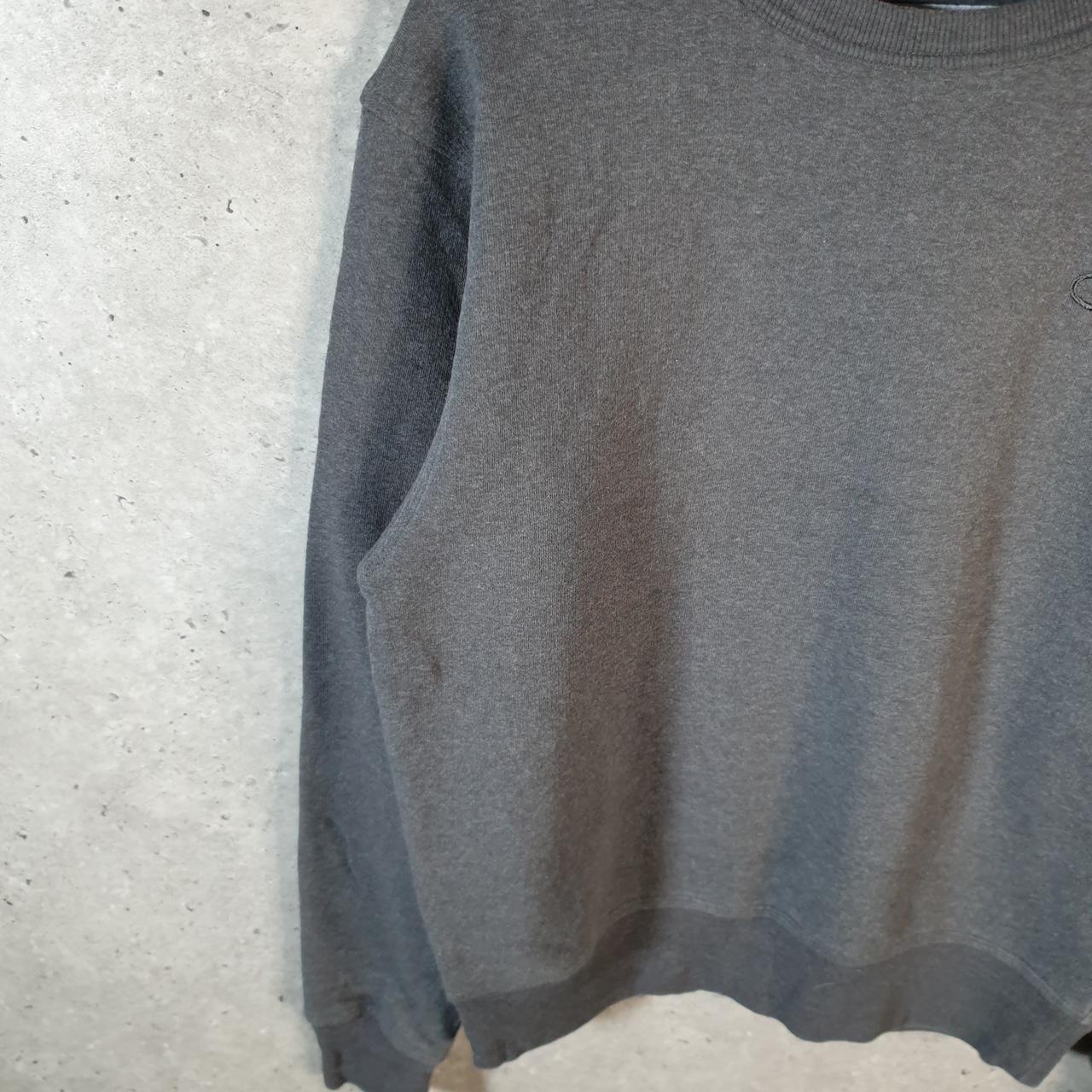 Vintage Champion Sweatshirt Men’s Small Grey USA Pullover Spellout Logo