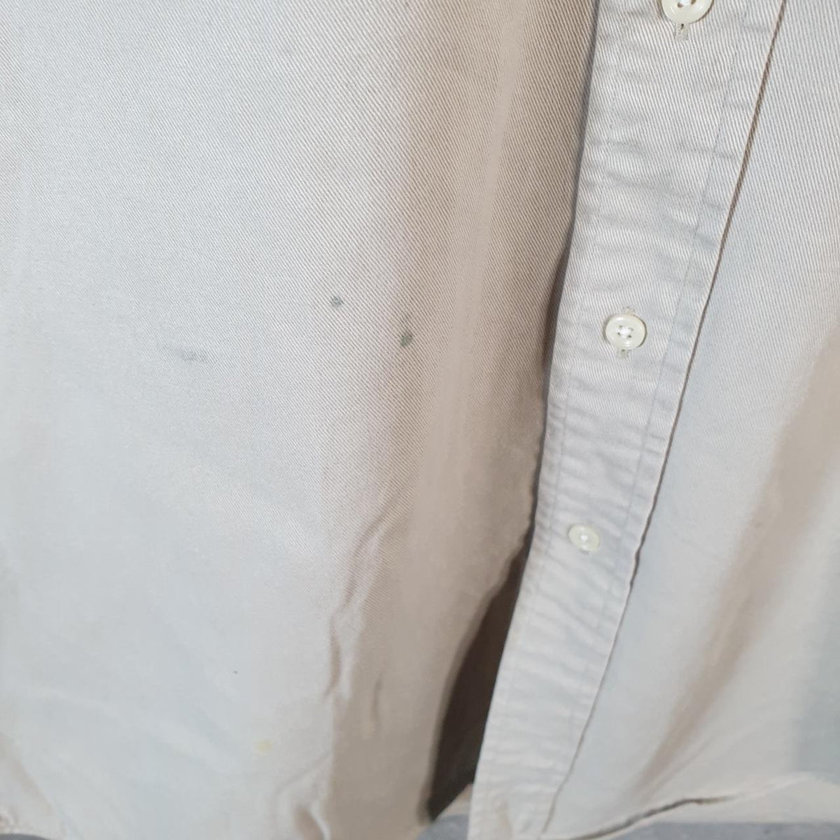 Vintage Ralph Lauren Button Down Shirt Men’s Medium Brown Blaire Fit Cotton Pony