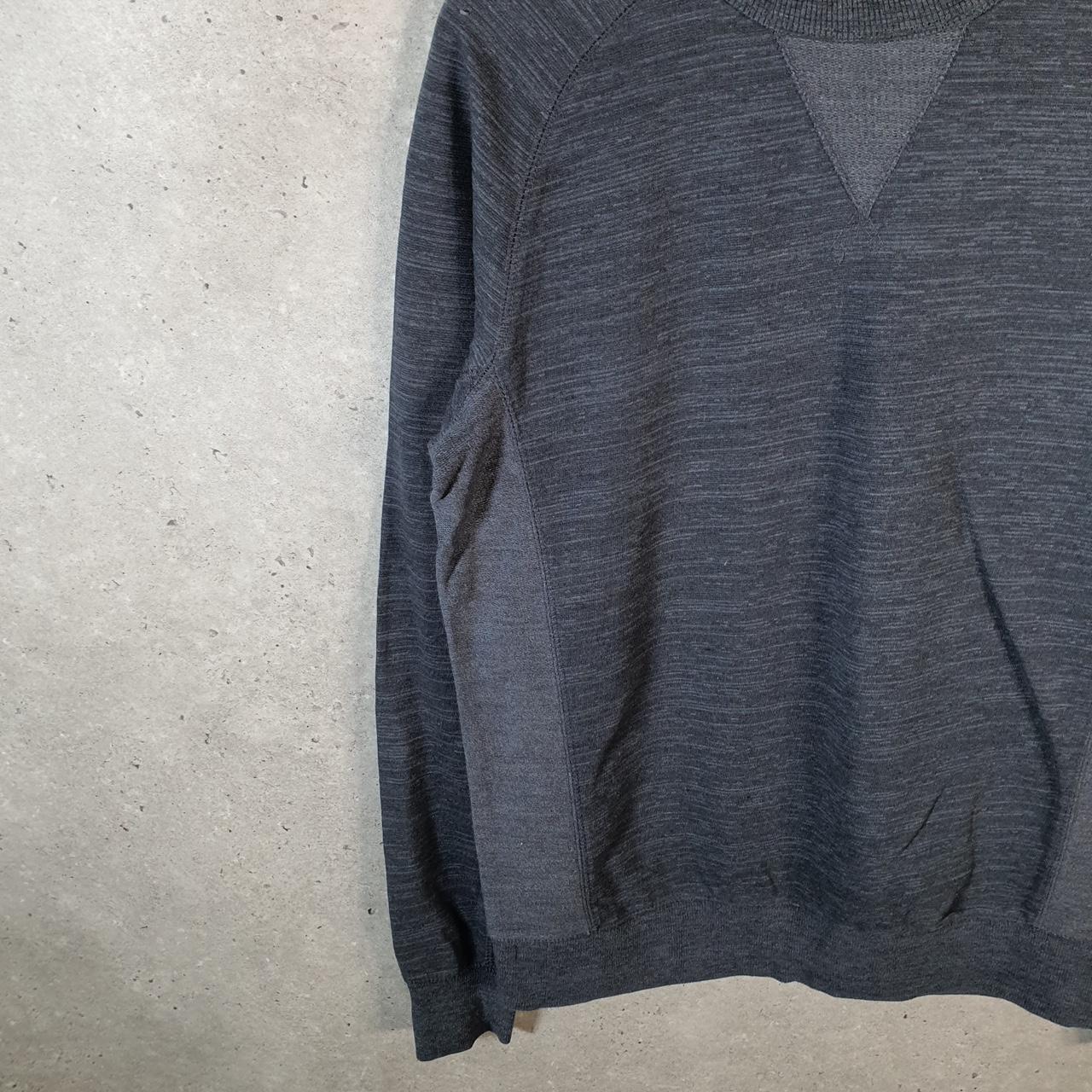 Vintage Champion Sweatshirt Men’s Small Grey USA Pullover Spellout Logo
