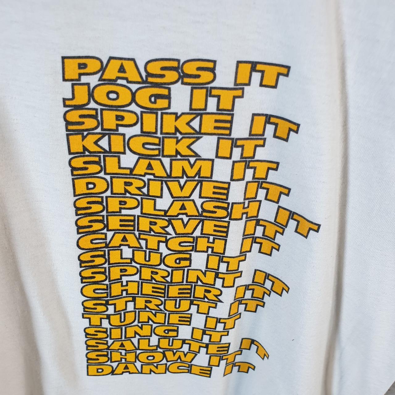 Vintage Fruit of the Loom EC Hornets 90s USA Single Stitch T Shirt Men’s Large White