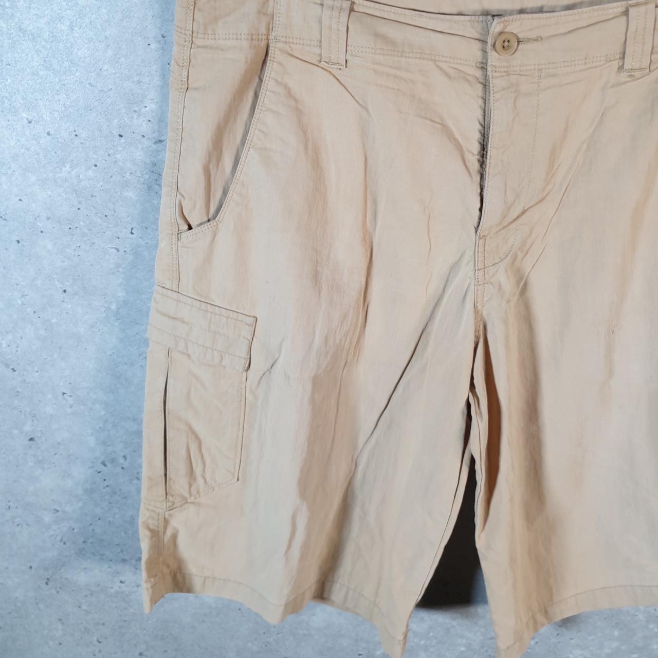 Vintage The North Face TNF Shorts Jorts Chino Cargo Men’s W34 Brown Baggy Cotton