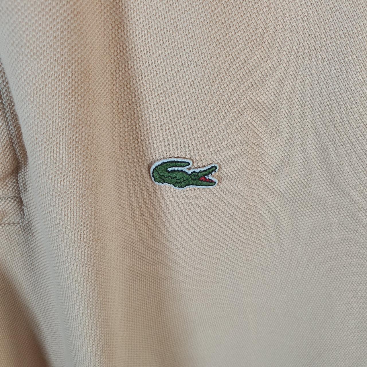 Vintage Lacoste Polo Shirt Men’s Large Pink Classic Fit Embroidered Logo