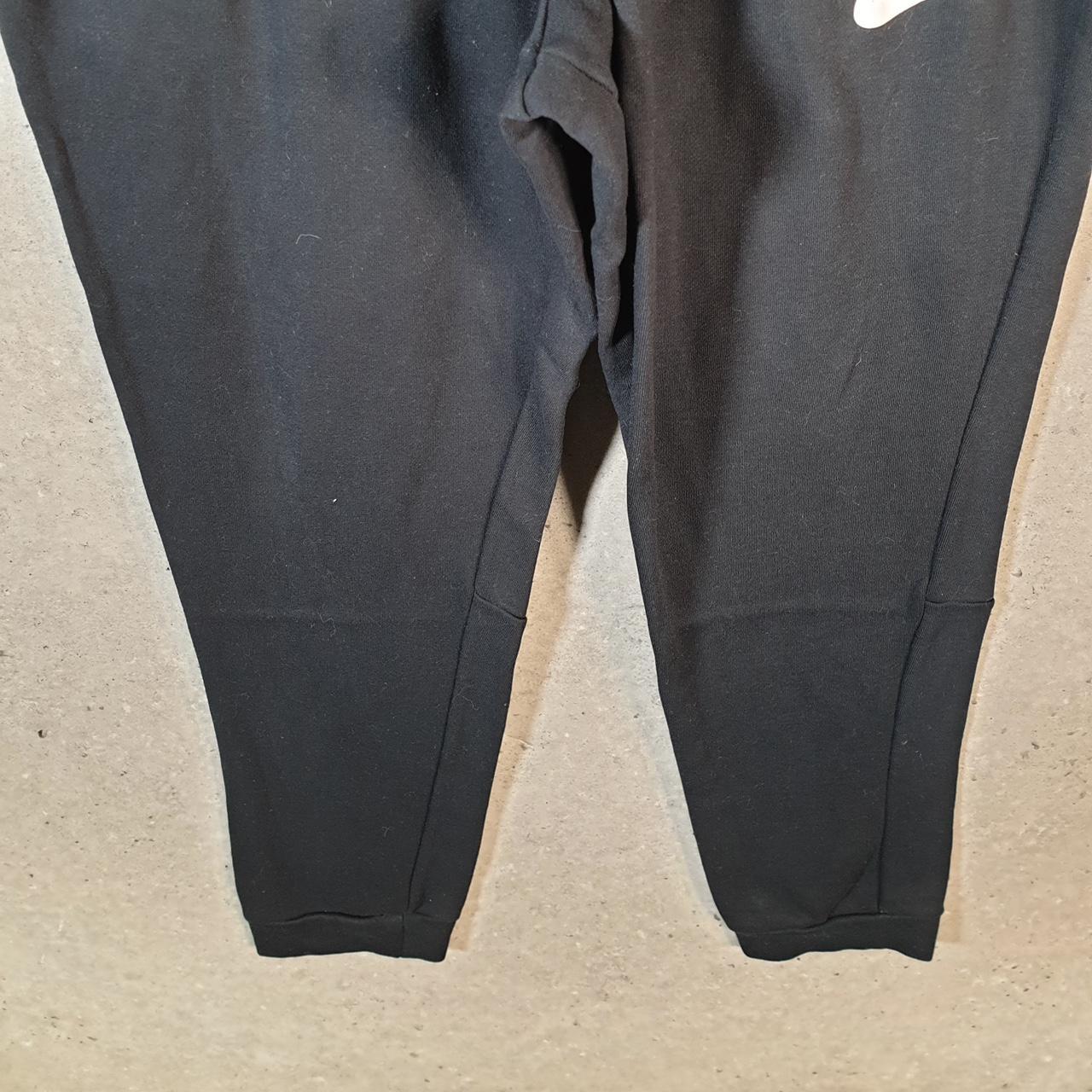 Vintage Nike Dri Fit Sweatpant Joggers Mens Large Black Swoosh Sports Tracksuit Big Fish Vintage