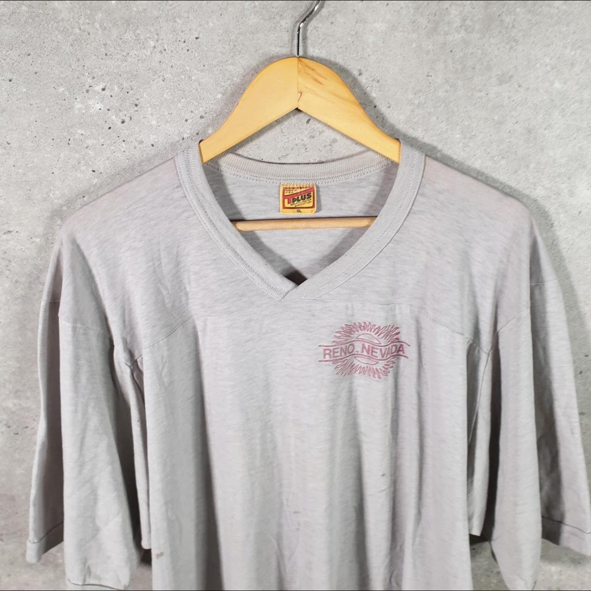 Vintage T Plus Reno City Champions 1982 Racquetball Single Stitch T Shirt Men’s XL Grey
