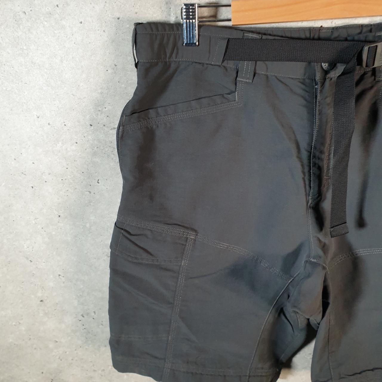 Vintage The North Face TNF Shorts Jorts Chino Cargo Men’s W36 Grey Baggy Cotton