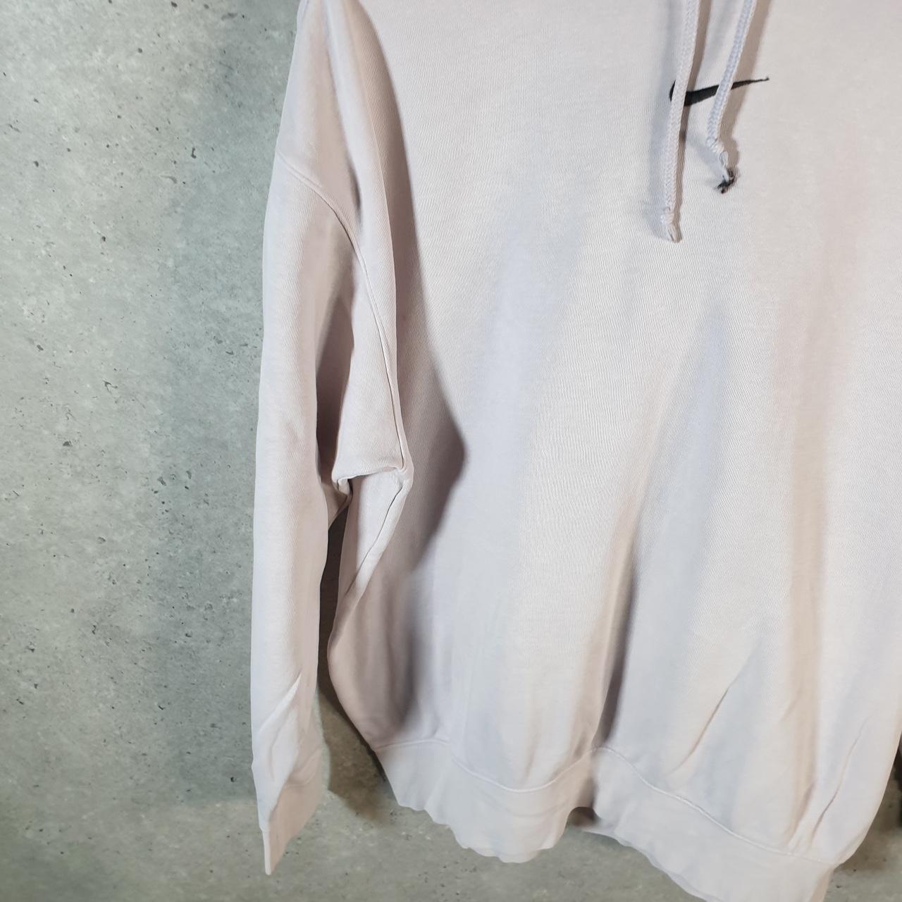 Vintage Nike Club Embroidered Hoodie Men’s Small Pink Swoosh Y2K Pullover