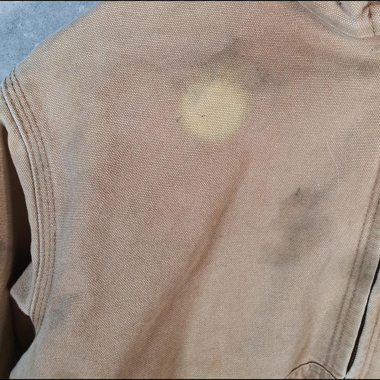 Vintage Carhartt Active Hooded Jacket Men’s XSmall Brown Workwear Canvas USA G2122