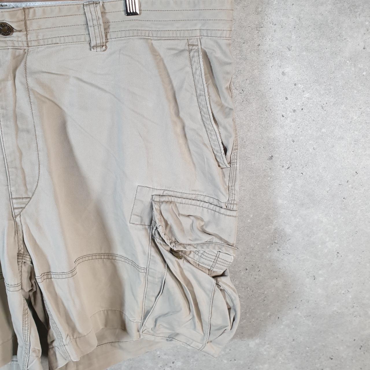 Vintage Ralph Lauren Polo Shorts Jorts Chino Cargo Men’s W48 Brown Baggy Cotton