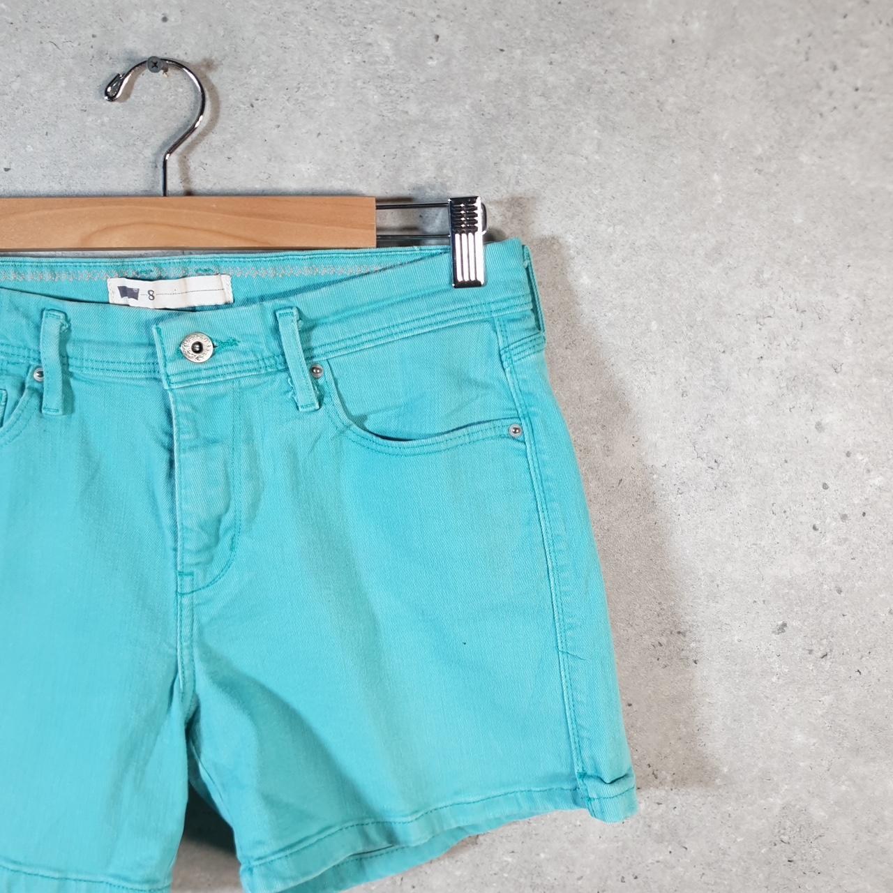 Vintage Levi’s Baggy Shorts Jorts Cargo Womens W29 Blue relaxed Denim