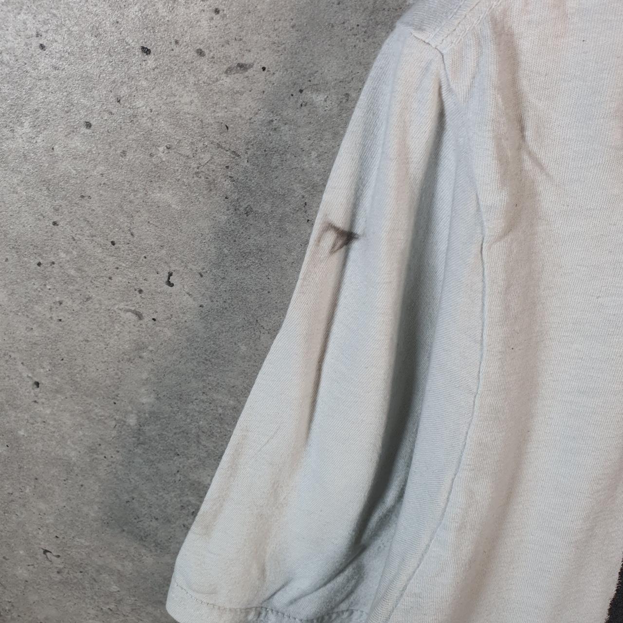 Vintage Adidas Amplifier T Shirt Shirt Men’s Large Grey Three Stripes Logo Athletic C9860