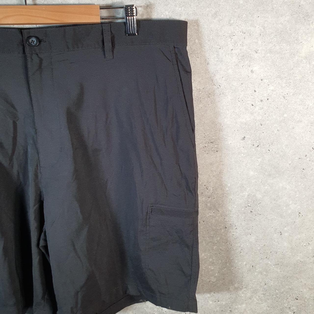 Vintage Chaps Ralph Lauren Polo Shorts Jorts Cargo Men’s W40 Black Baggy Cotton A4403