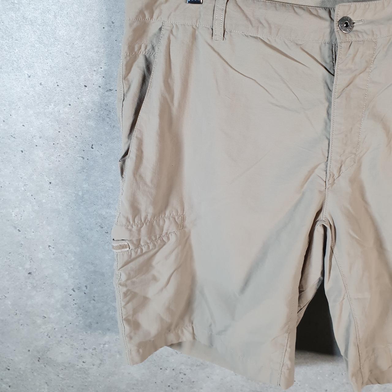 Vintage The North Face TNF Shorts Jorts Chino Cargo Men’s W38 Brown Baggy Cotton
