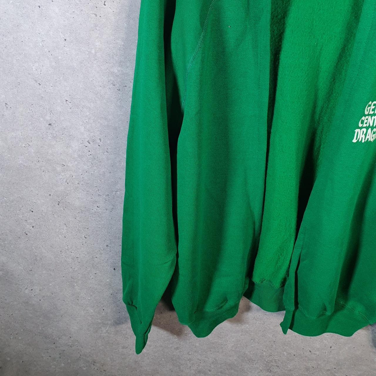 Vintage Lee Midweight Sweatshirt Men’s XL Green USA Genoa Central Dragons Pullover