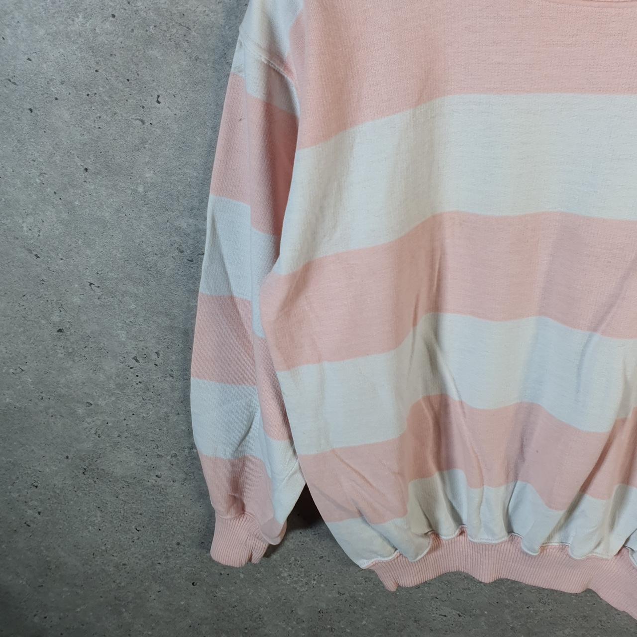 Vintage Izod Lacoste 90s Knit Sweater Mens XS Pink Y2K Jumper Logo