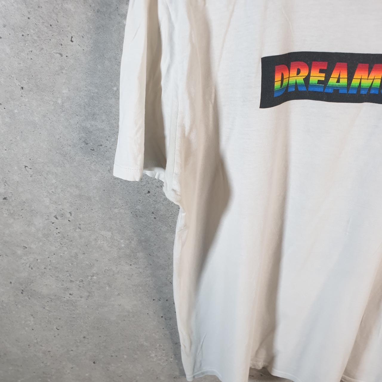 Vintage Nike Club Dream T Shirt Men’s Large White Logo Swoosh Athletic