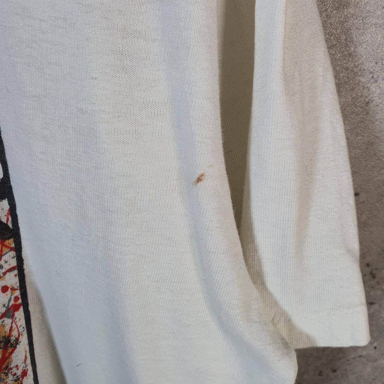 Vintage Stedman Jackson Pawlock 90s USA Single Stitch T Shirt Men’s Large White