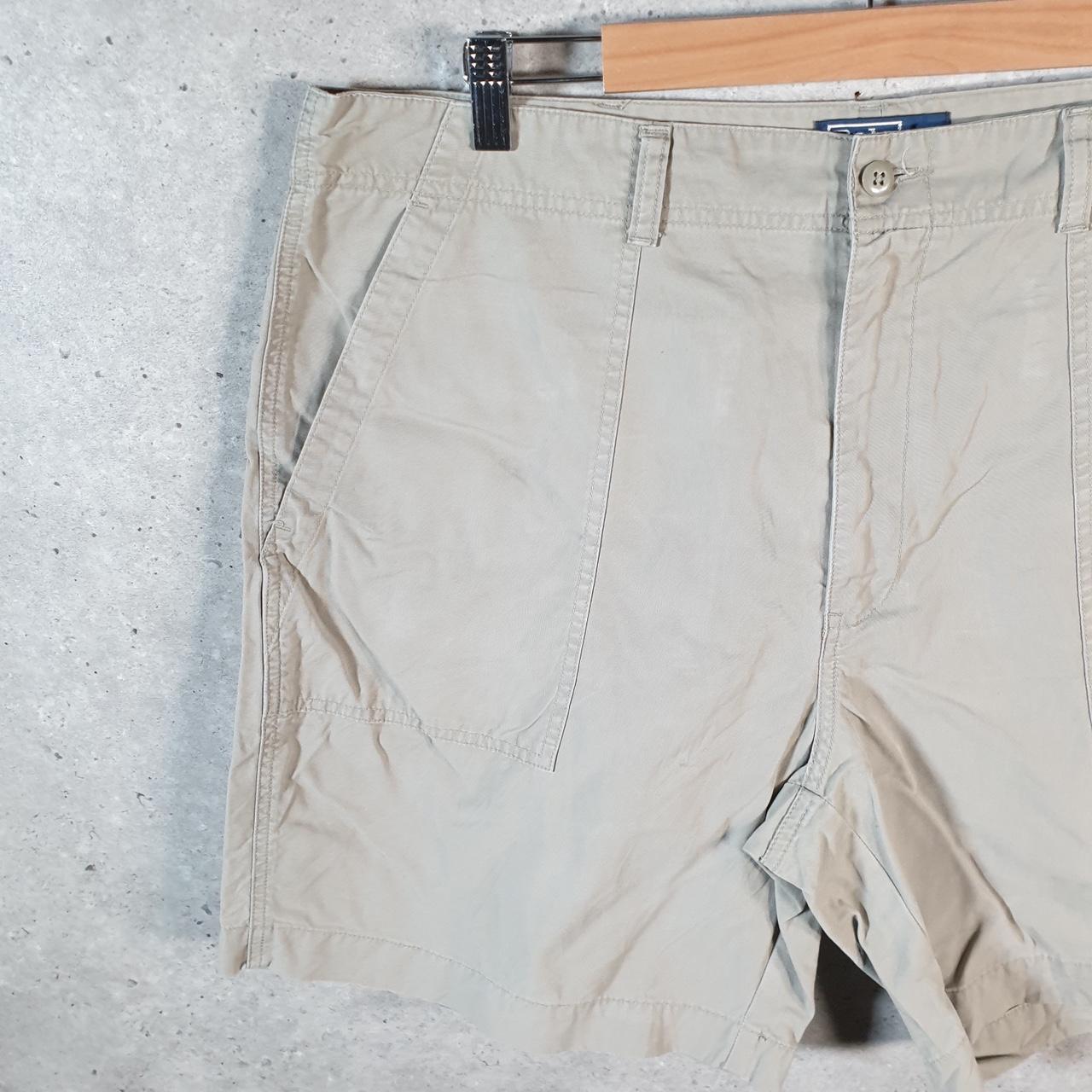 Vintage Ralph Lauren Polo Shorts Jorts Chino Cargo Men’s W36 Brown Baggy Cotton A4368